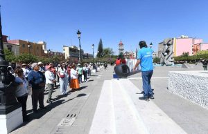 Disfrutan visitantes de recorridos turísticos por Irapuato