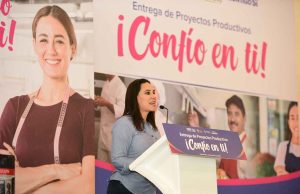 Entregan apoyos del programa ‘confío en ti’