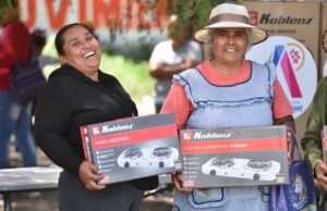 Apoyan a comunidades rurales con electrodomésticos